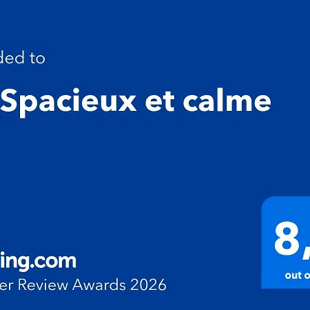 Apartment T3 Spacieux Et Calme